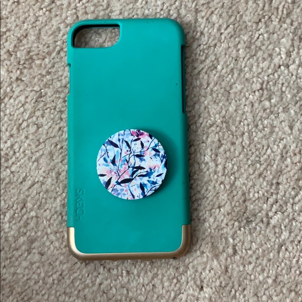 i phone 6 phone case with pop socket
